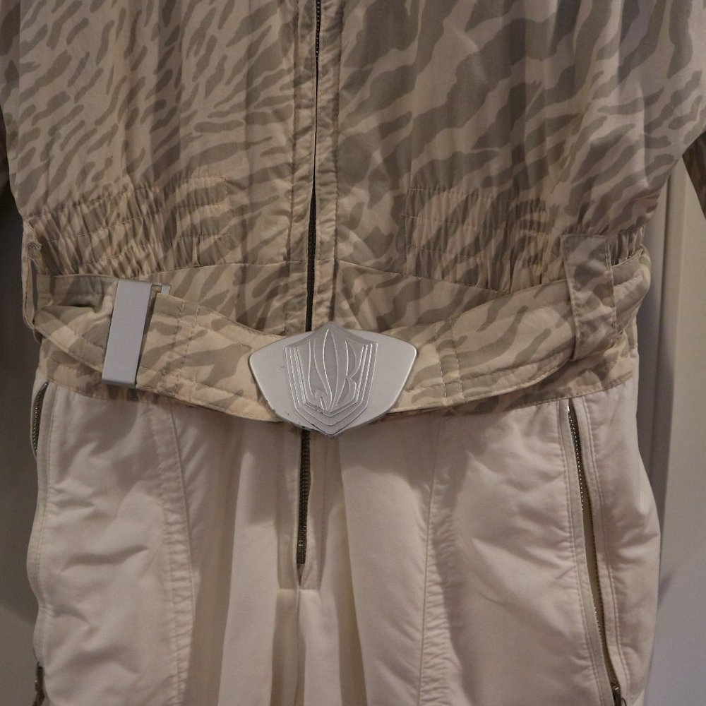 Vintage Bogner Siegfried & Roy White Tiger One Piece Ski Suit - Picture 3 of 11